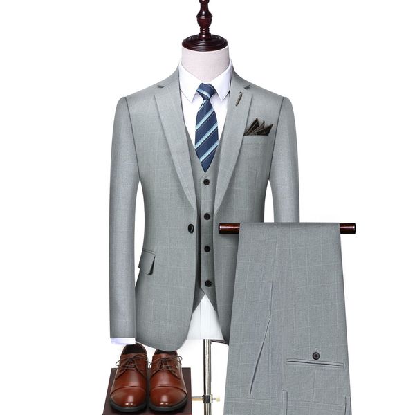 men's suits blazers boutique blazer vest trousers fashion business casual gentleman italian style elegant striped slim fit 3piece set 2, White;black
men's suits blazers boutique blazer vest trousers fashion business casual gentleman italian style elegant striped slim fit 3piece set 2, White;black