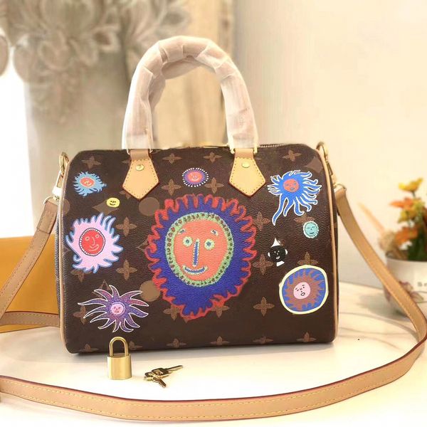 designer speedy pillowcase women's shoulder bag letter-printed leather large capacity the tote bag backpack bags women's purse sty
designer speedy pillowcase women's shoulder bag letter-printed leather large capacity the tote bag backpack bags women's purse sty