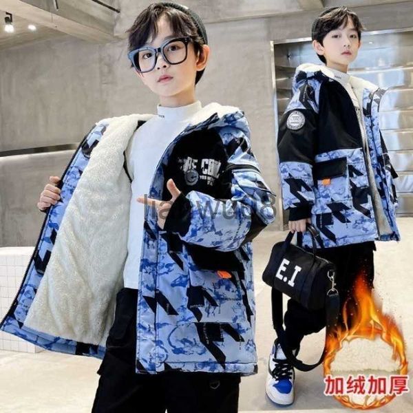 down coat 2023 new 414 years very keep warm winter boys jacket teenager midlength plus velvet thickening hooded cotton coat for kids x0825, Blue;gray
down coat 2023 new 414 years very keep warm winter boys jacket teenager midlength plus velvet thickening hooded cotton coat for kids x0825, Blue;gray