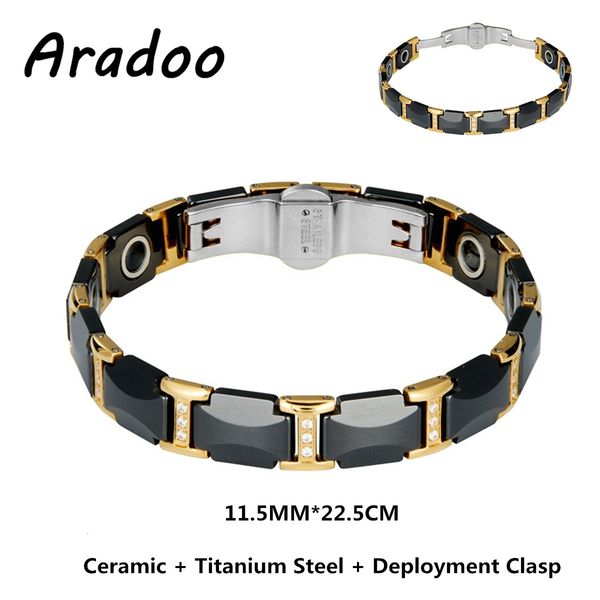 bangle ceramic steel health bracelet magnetic black gallstone anti-radiation fat burning weight loss deployment clasp bracelet 230824
bangle ceramic steel health bracelet magnetic black gallstone anti-radiation fat burning weight loss deployment clasp bracelet 230824