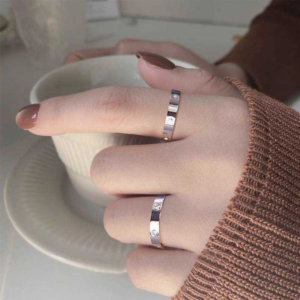 wholesale card ring a niche simple and versatile temperament titanium steel index finger ring plain couple love trend, Golden;silver
wholesale card ring a niche simple and versatile temperament titanium steel index finger ring plain couple love trend, Golden;silver