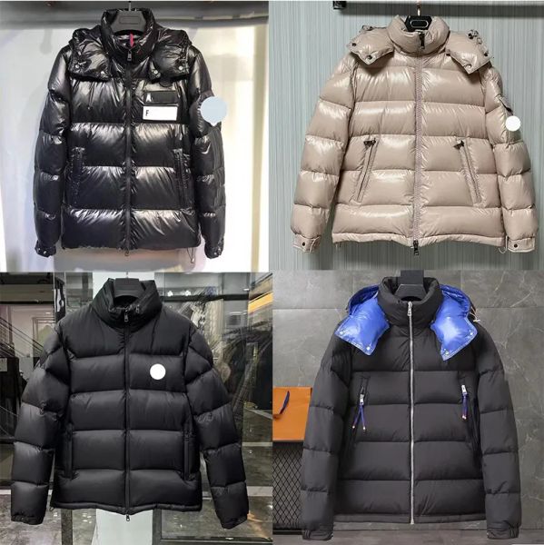 luxury designer men down parkas women's embroidered badge standing neck hooded puffer jacket jacket couple thickened warm loose winter, Black
luxury designer men down parkas women's embroidered badge standing neck hooded puffer jacket jacket couple thickened warm loose winter, Black