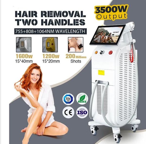 directly effect 2 handles ice diode laser machine permanent hair removal 755nm 808nm 1064nm titanium ice platinum triple wavelength quickly, Black
directly effect 2 handles ice diode laser machine permanent hair removal 755nm 808nm 1064nm titanium ice platinum triple wavelength quickly, Black