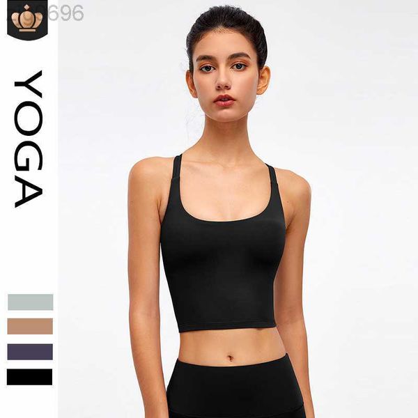 desginer al yoga sports bra women's summer cross fit back external wearing strap gathering no steel ring fitness bra 23ss, White
desginer al yoga sports bra women's summer cross fit back external wearing strap gathering no steel ring fitness bra 23ss, White