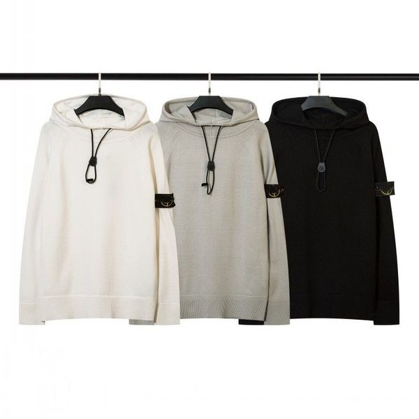 compass shoulder badge island sweater knitted drawstring hooded sweater pure men's sweater fashion street sweater, Black
compass shoulder badge island sweater knitted drawstring hooded sweater pure men's sweater fashion street sweater, Black