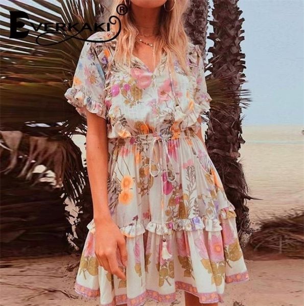 everkaki vintage women floral print tassel ruffles beach bohemian mini dress ladies loose vneck rayon boho dress new t2006042948652, Black;gray
everkaki vintage women floral print tassel ruffles beach bohemian mini dress ladies loose vneck rayon boho dress new t2006042948652, Black;gray