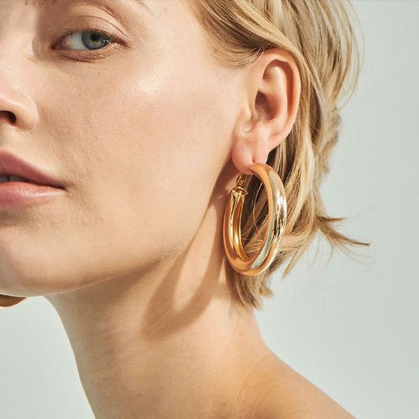 designer jewelry earrings stainless steel earrings gold-plated c-shaped earrings for women simple fashion personalized metal accessories, Golden;silver
designer jewelry earrings stainless steel earrings gold-plated c-shaped earrings for women simple fashion personalized metal accessories, Golden;silver