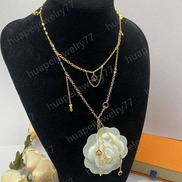 luxury designer necklace women collar chain sweater chain tassel long necklace letter flower 18k gold plated necklace wedding jewelry, Silver
luxury designer necklace women collar chain sweater chain tassel long necklace letter flower 18k gold plated necklace wedding jewelry, Silver
