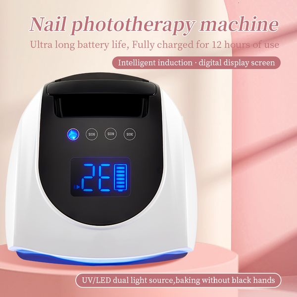 nail dryers rechargeable cordless nail lamp with 96w high power battery and uv/led dual light source beads - portable wireless nail dryer 23
nail dryers rechargeable cordless nail lamp with 96w high power battery and uv/led dual light source beads - portable wireless nail dryer 23