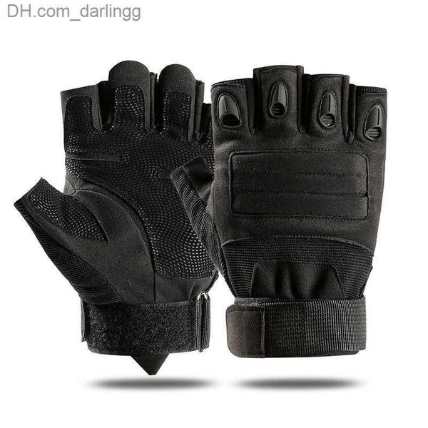 men summer outdoor sport half finger fight breathable mitten special forces protection pad fitness non slip riding glove n4 q230825, Black
men summer outdoor sport half finger fight breathable mitten special forces protection pad fitness non slip riding glove n4 q230825, Black