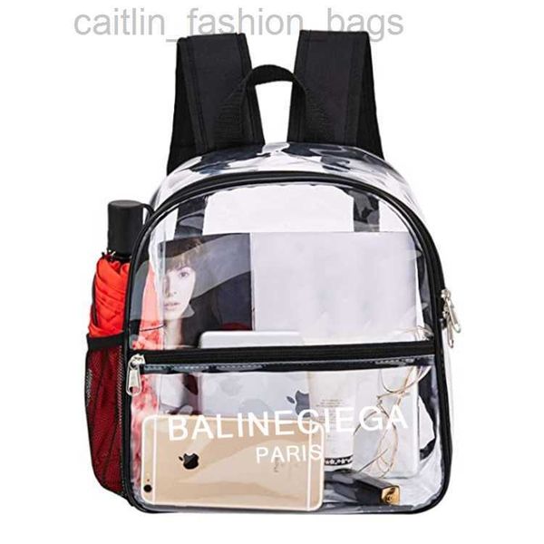 backpack designer bag pvc transparent transparent backpack outdoor portable backpack large capacity and simple student backpack caitlin_fash
backpack designer bag pvc transparent transparent backpack outdoor portable backpack large capacity and simple student backpack caitlin_fash