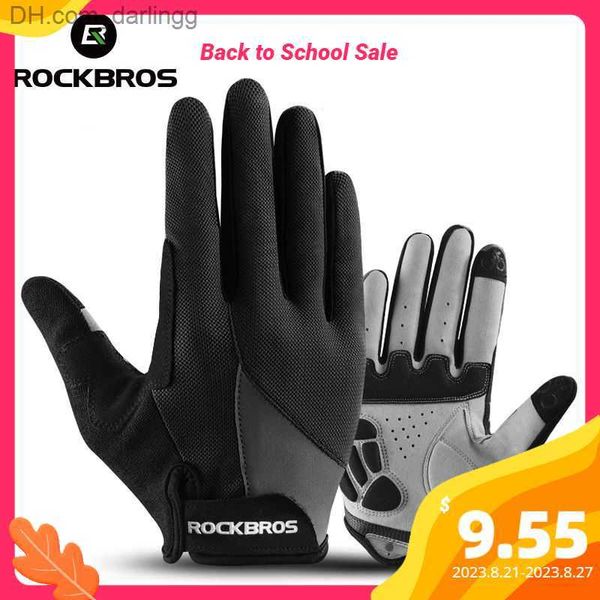 rockbros cycling gloves sponge pad long finger motorcycle gloves for bicycle mountain bike glove touch screen mtb gloves q230825, Black
rockbros cycling gloves sponge pad long finger motorcycle gloves for bicycle mountain bike glove touch screen mtb gloves q230825, Black
