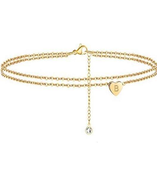 exquisite double deck beach anklet letter initial heart jewelry1128165, Red;blue
exquisite double deck beach anklet letter initial heart jewelry1128165, Red;blue