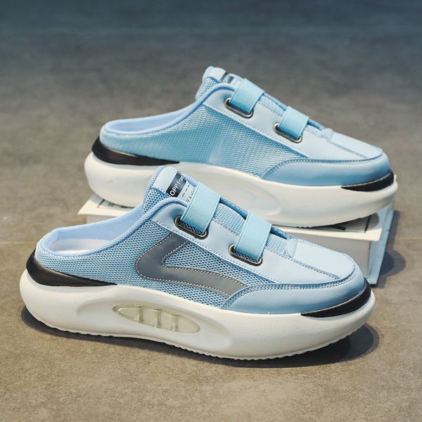 slippers damyuan light without heel slippers outdoor fashion walking shoes plus size men's half slippers nonslip casual shoes for men 2, Black
slippers damyuan light without heel slippers outdoor fashion walking shoes plus size men's half slippers nonslip casual shoes for men 2, Black