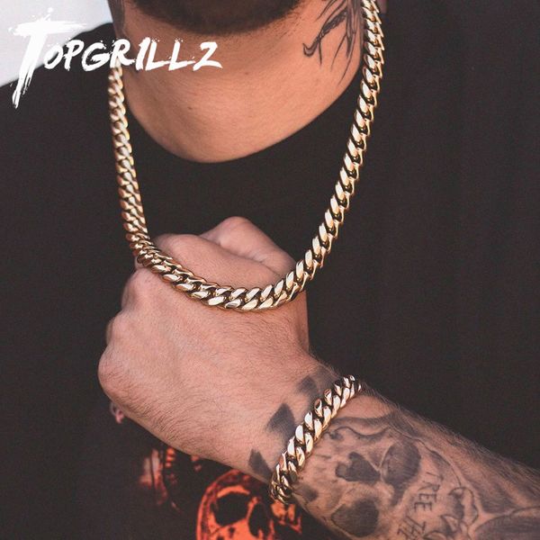 pendant necklaces rillz stainless steel gold color cuban chain faucet button hip hop fashion jewelry for gift 6mm10mm12mm14mm16mm 230825, Silver
pendant necklaces rillz stainless steel gold color cuban chain faucet button hip hop fashion jewelry for gift 6mm10mm12mm14mm16mm 230825, Silver