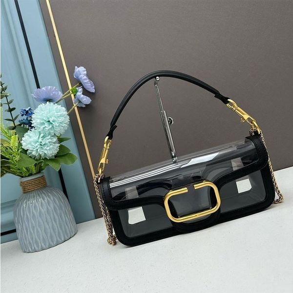 luxury brand leather clear handbag chain design bag shoulder bag 2 sizes women's fashion designer flip bag crossbody bag classic girl b
luxury brand leather clear handbag chain design bag shoulder bag 2 sizes women's fashion designer flip bag crossbody bag classic girl b