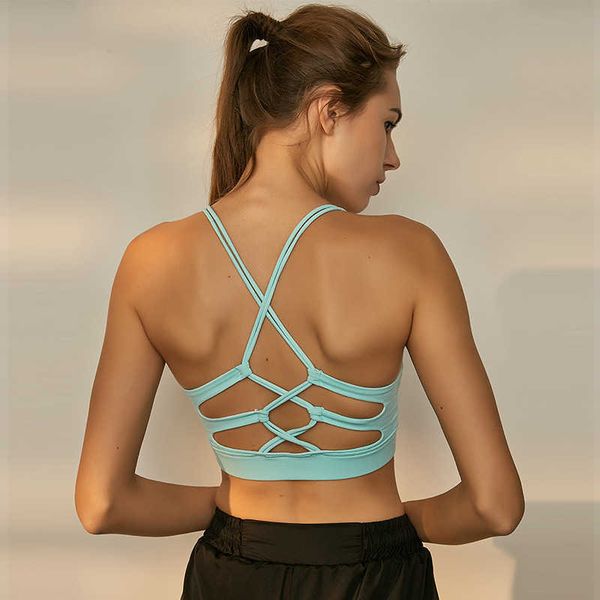 desginer alos yoga bra cross hollow back breathable sports tank shockproof gathering fitness bra, White
desginer alos yoga bra cross hollow back breathable sports tank shockproof gathering fitness bra, White