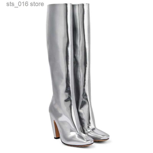 boots women's new winter brand high heel knee boots europe and america square head side zipper fashion large long women's boots t2, Black
boots women's new winter brand high heel knee boots europe and america square head side zipper fashion large long women's boots t2, Black