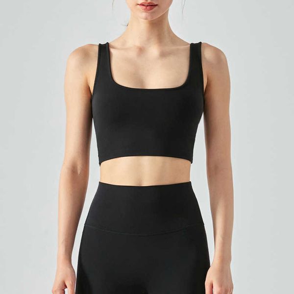 23ss desginer aloyoga bra tank women's shockproof gathering sports bra large neck nude fitness strap with chest pads, White
23ss desginer aloyoga bra tank women's shockproof gathering sports bra large neck nude fitness strap with chest pads, White
