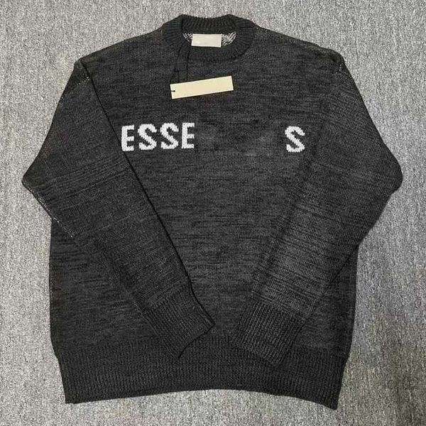 men's sweater ess knit sweaters designer long sleeved t shirt men women loose sweatshirt round neck hoodie casual pullover coat luxury, White;black
men's sweater ess knit sweaters designer long sleeved t shirt men women loose sweatshirt round neck hoodie casual pullover coat luxury, White;black