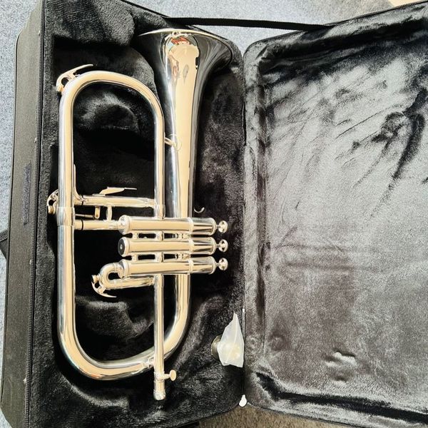 professional flugelhorn b-flat all silver made flugelhorn jazz instrument soft sound professional-grade tone trumpet horn
professional flugelhorn b-flat all silver made flugelhorn jazz instrument soft sound professional-grade tone trumpet horn