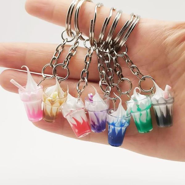 7 color creative mini soft drink keychain ice cream drink bubble keyring decompression keychain jewelry gift zz, White
7 color creative mini soft drink keychain ice cream drink bubble keyring decompression keychain jewelry gift zz, White