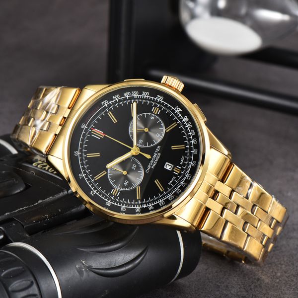 2023 men's luxury moonlight series full function quartz watch timing, running, fashion, casual calendar, waterproof strap, Slivery;brown
2023 men's luxury moonlight series full function quartz watch timing, running, fashion, casual calendar, waterproof strap, Slivery;brown