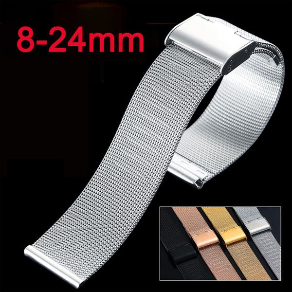 watch bands 8mm 10mm 12mm 13mm 14mm 15mm 16mm 17mm 18mm 19mm 20mm 21mm 22mm 23mm 24mm watch band milanese steel 0.4 mesh universal straps 23, Black;brown
watch bands 8mm 10mm 12mm 13mm 14mm 15mm 16mm 17mm 18mm 19mm 20mm 21mm 22mm 23mm 24mm watch band milanese steel 0.4 mesh universal straps 23, Black;brown