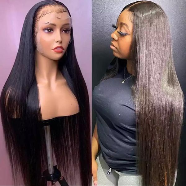 straight lace front wig brazilian 30 40 inch human hair wigs 13x4 13x6 hd lace frontal wigs pre plucked full for black women, Black;brown
straight lace front wig brazilian 30 40 inch human hair wigs 13x4 13x6 hd lace frontal wigs pre plucked full for black women, Black;brown