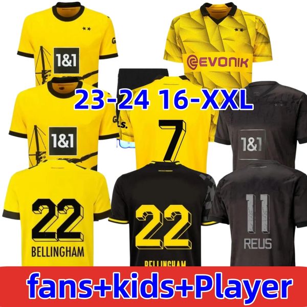 dortmund 23 24 soccer jerseys brandt bellingham adeyemi 110th black haller football shirt schlotterbeck neongelb hummels sabitzer men kids b, Black;yellow
dortmund 23 24 soccer jerseys brandt bellingham adeyemi 110th black haller football shirt schlotterbeck neongelb hummels sabitzer men kids b, Black;yellow