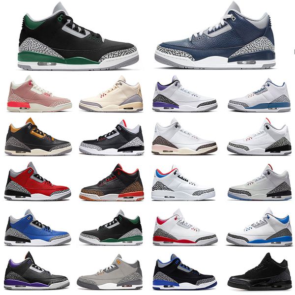 basketball shoes 3s men women 3 cool grey rust pink sportblue black cement palomino pine green outdoor sports trainers sneakers 36-47
basketball shoes 3s men women 3 cool grey rust pink sportblue black cement palomino pine green outdoor sports trainers sneakers 36-47