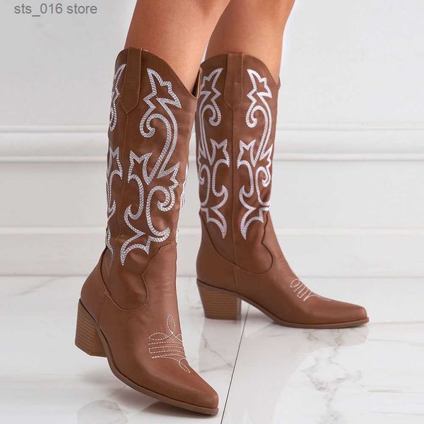boots sarairis 2022 fashion white western boots for women slip on mid-calf cowboy boot shoes woman t230824, Black
boots sarairis 2022 fashion white western boots for women slip on mid-calf cowboy boot shoes woman t230824, Black
