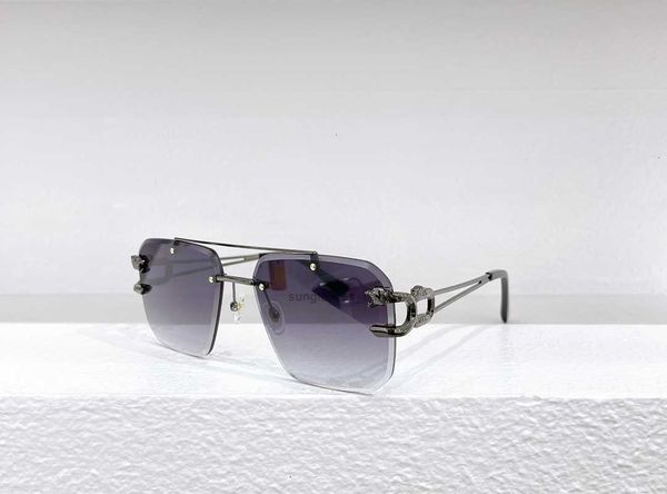 carti sunglasses luxury mens designer sunglasses rimless square grey blue lens double beam gold hardware polishing craft golden leopard head, White;black
carti sunglasses luxury mens designer sunglasses rimless square grey blue lens double beam gold hardware polishing craft golden leopard head, White;black