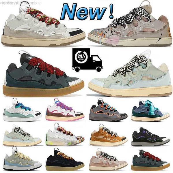 2023 designer luxury dress shoes men women black white yellow leather curb sneaker fashion pairs lace-up platformsole trainers
2023 designer luxury dress shoes men women black white yellow leather curb sneaker fashion pairs lace-up platformsole trainers