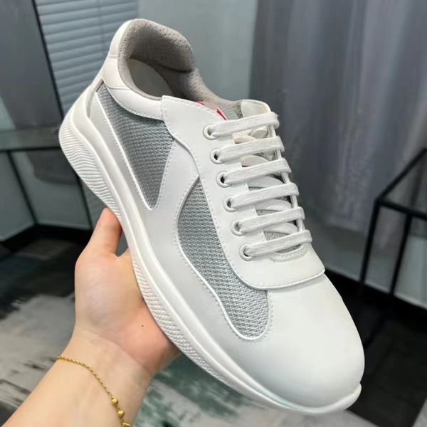 designer casual shoes america cup sneakers men patent leather brand triangle standard mesh mesh lace-up outdoor runner trainer sport shoe si, Red;white
designer casual shoes america cup sneakers men patent leather brand triangle standard mesh mesh lace-up outdoor runner trainer sport shoe si, Red;white
