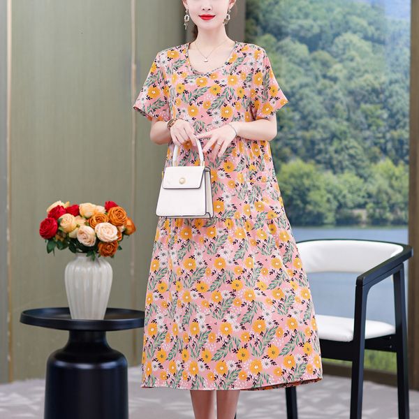 basic casual dresses fashion summer for women 2023 vintage short sleeve oneck print loose floral dres clothes 230824, Black;gray
basic casual dresses fashion summer for women 2023 vintage short sleeve oneck print loose floral dres clothes 230824, Black;gray
