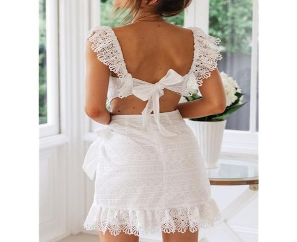 white lace dress women square neck wrap lace party summer mini dress size sxl3864408, Black;gray
white lace dress women square neck wrap lace party summer mini dress size sxl3864408, Black;gray