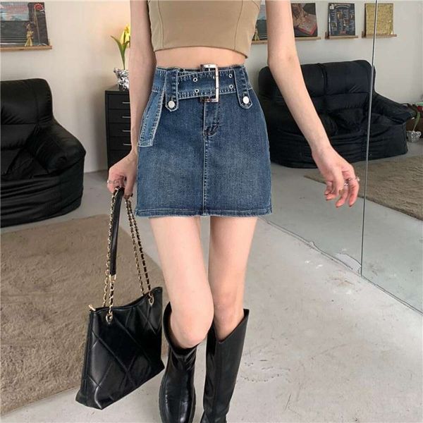 babe denim skirt summer short high waisted design niche slimmer bumpkin, Black
babe denim skirt summer short high waisted design niche slimmer bumpkin, Black