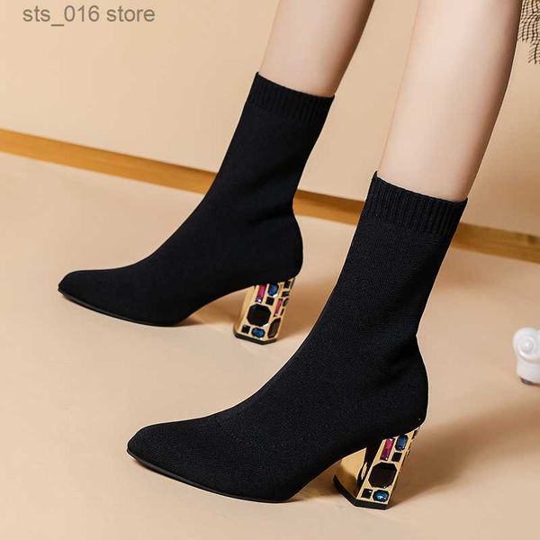 boots women's boots tghdof fabric high heel autumn sock boots women fashion zipper pumps pointed toe slip on zapatos para mujer t230824, Black
boots women's boots tghdof fabric high heel autumn sock boots women fashion zipper pumps pointed toe slip on zapatos para mujer t230824, Black