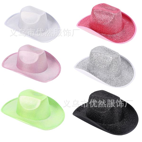 sparkling pink cowboy hat pink sparkling hat nightclub ball carnival beach party gold pink hat, Blue;gray
sparkling pink cowboy hat pink sparkling hat nightclub ball carnival beach party gold pink hat, Blue;gray