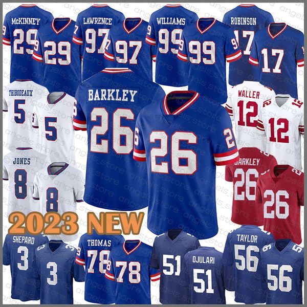 26 saquon barkley football jersey new yorks kayvon thibodeaux giants daniel jones darren waller xavier mckinney dexter lawrence leonard will, Black;red
26 saquon barkley football jersey new yorks kayvon thibodeaux giants daniel jones darren waller xavier mckinney dexter lawrence leonard will, Black;red