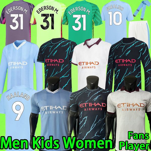 23 24 haaland man citys soccer jerseys goalkeeper men sets kids kit 2023 2024 foden football shirt women de bruyne long sleeve uniform manch, Black;yellow
23 24 haaland man citys soccer jerseys goalkeeper men sets kids kit 2023 2024 foden football shirt women de bruyne long sleeve uniform manch, Black;yellow