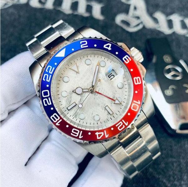 mens watch gmt 126710 126711 40mm luminescent ceramic bezel 2813 movement automatic sapphire watches wristwatches--03, Slivery;brown
mens watch gmt 126710 126711 40mm luminescent ceramic bezel 2813 movement automatic sapphire watches wristwatches--03, Slivery;brown