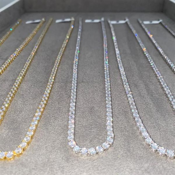 chains meisidian 925 sterling silver tennis chain 5mm vvs d created moissanite diamond hip hop necklace254t
chains meisidian 925 sterling silver tennis chain 5mm vvs d created moissanite diamond hip hop necklace254t