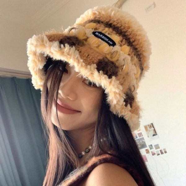 wide brim hats bucket hats designer hand-made beanies crochet contrast knitted hat women autumn winter color stripes bucket hat niche retro, Blue;gray
wide brim hats bucket hats designer hand-made beanies crochet contrast knitted hat women autumn winter color stripes bucket hat niche retro, Blue;gray