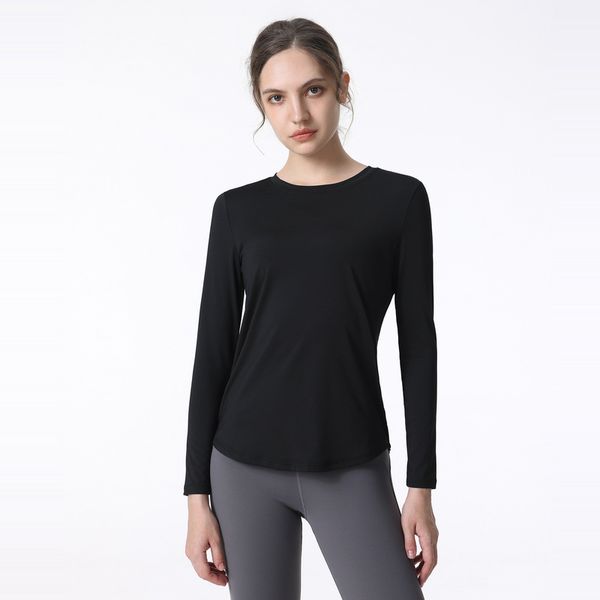 lu fitness yoga t-shirt long sleeve sports women back mesh stitching breathable elasticity workout exercise quick dry running gym clothes b
lu fitness yoga t-shirt long sleeve sports women back mesh stitching breathable elasticity workout exercise quick dry running gym clothes b
