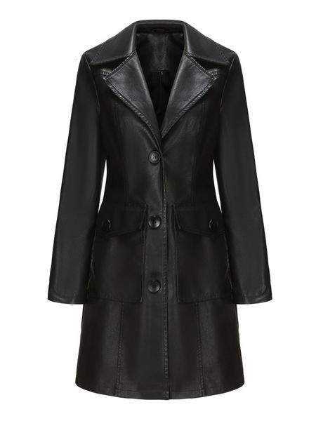 women's leather faux leather in autumn winter fashion black long leather jacket women elegant england style trench coat single breasted
women's leather faux leather in autumn winter fashion black long leather jacket women elegant england style trench coat single breasted