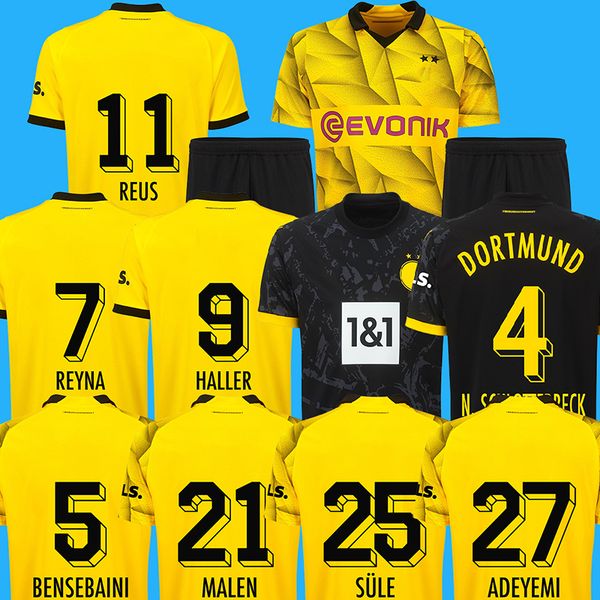 23 24 dortmund soccer jerseys 2023 2024 haller malen reus borussia football shirts reyna hummels brandt moukoko bensebaini schlotterbeck ade, Black;yellow
23 24 dortmund soccer jerseys 2023 2024 haller malen reus borussia football shirts reyna hummels brandt moukoko bensebaini schlotterbeck ade, Black;yellow
