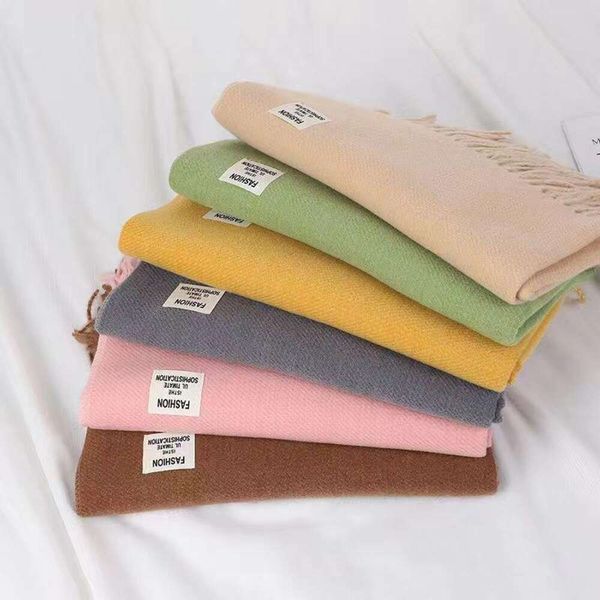 title pure color fashionable scarves thickened imitation cashmere double sided scarf for women autumn and winter, Blue;gray
title pure color fashionable scarves thickened imitation cashmere double sided scarf for women autumn and winter, Blue;gray