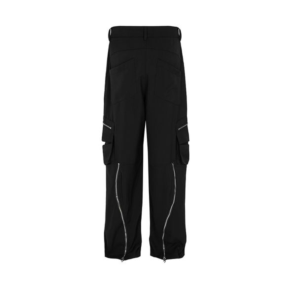 back zipper pockets black cargo pants for men and women streetwear loose casual trousers oversized
back zipper pockets black cargo pants for men and women streetwear loose casual trousers oversized